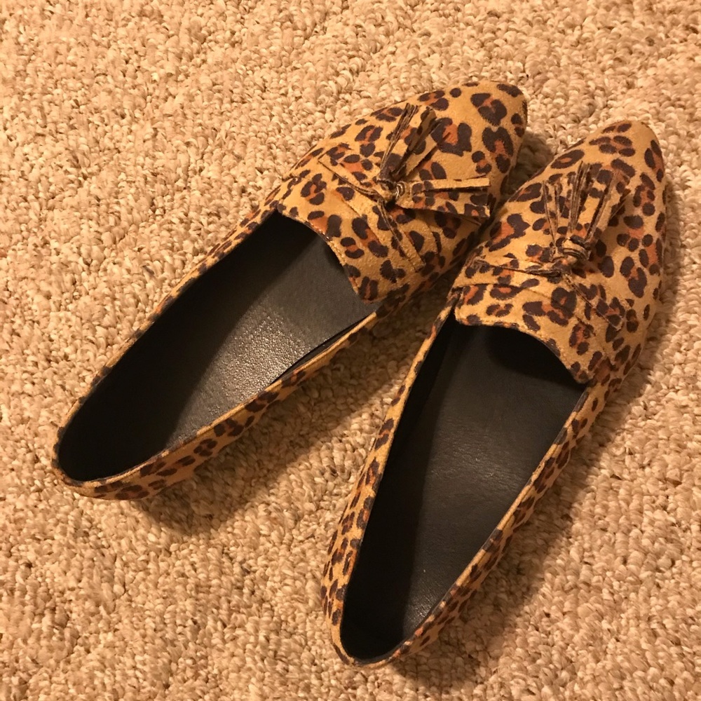 Leopard Print Flats